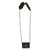 Black Quilted Lambskin Ruffled Card Holder On Chain For Sale In New York - Image 6 of 8