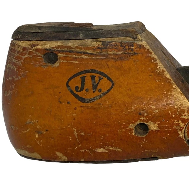 1952 Jones & Vining Wooden Shoe Lasts Forms Dated March 3, 1952 a