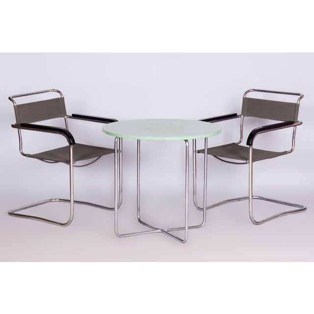 Designer: Marcel Breuer Material: Chrome-plated Steel Source: Czechia (Czechoslovakia) Period: 1930-1939 Made by...