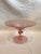19th Century Hand Blown Pink Venetian Tazza For Sale - Image 4 of 12