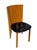 Striking pair of vintage Calligaris dining chairs, made in Italy circa 1980s, featuring an elegant sculptural Postmodern...