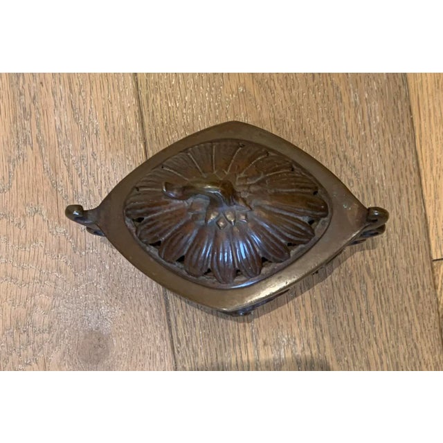 Early 20th Century Early 20th Century Rustic European Bronze Incense Burner For Sale - Image 5 of 8