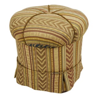 Art Deco Ottoman by Friedrich Otto Schmidt, Vienna, 1925 For Sale
