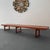 Mid-Century Modern 1960s Long Teak "Krobo" Table/Bench by Torbjørn Afdal for Bruksbo, Norway For Sale - Image 3 of 10