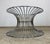 Mid Century Modern Knoll / Warren Platner Style Chrome Wire & Glass Round Coffee Table For Sale In New York - Image 6 of 12