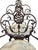 Metal Mid-20th Century French Neoclassical Art Deco Wrought Iron Armchairs in the Manner of Gilbert Poillerat - Pair For Sale - Image 7 of 17