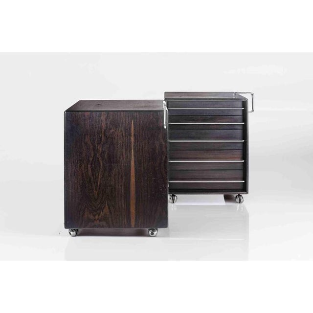 Wood Chest of Drawers Modules by Fabio Lenci for Bernini, 1970s, Set of 2 For Sale - Image 7 of 10