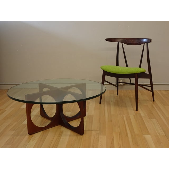 1960s European Mid Century Wood Coffee Table For Sale - Image 12 of 14