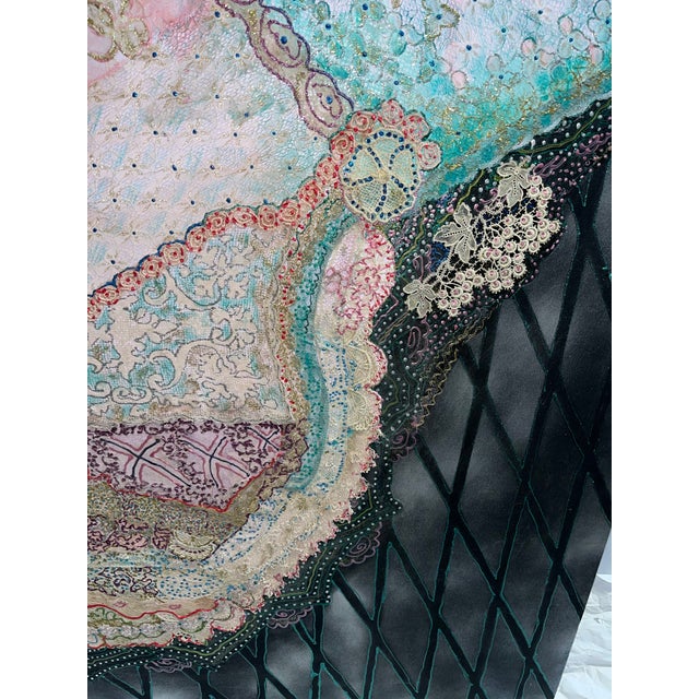 Dangling Before You Large Oil on Canvas Painting by Woodstock Artist September Heart For Sale - Image 9 of 12