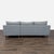 2010s Interior Define Sloan Modern Gray Sectional Sofa With Chaise For Sale - Image 5 of 9