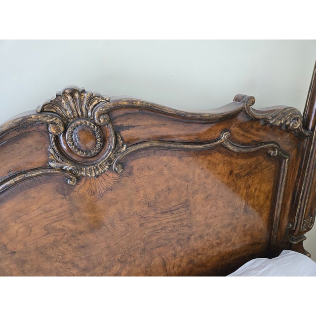 2000 - 2009 Marge Carson Verona Four Poster Eastern King Bed For Sale - Image 5 of 11