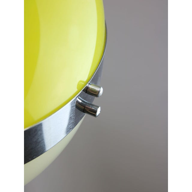 Italian Space Age Yellow Pendant Lamp, 1970s For Sale - Image 13 of 16