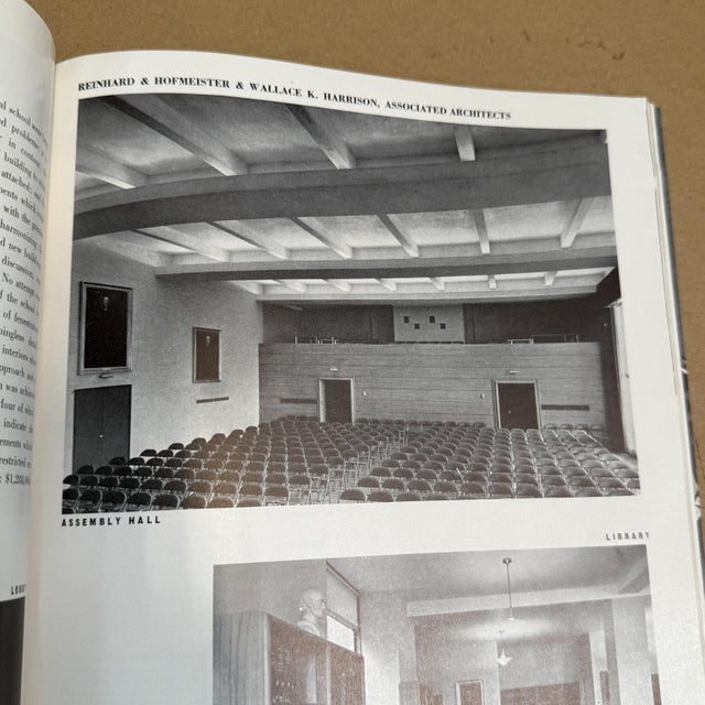 Gold The Architectural Forum August 1941 Magazine Time Inc For Sale - Image 8 of 9