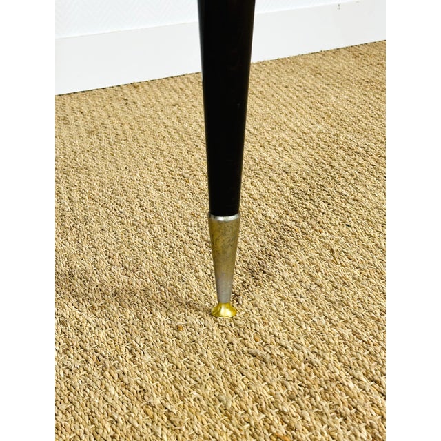 Art Deco Table in Macassar Ebony, 1940s For Sale - Image 13 of 15