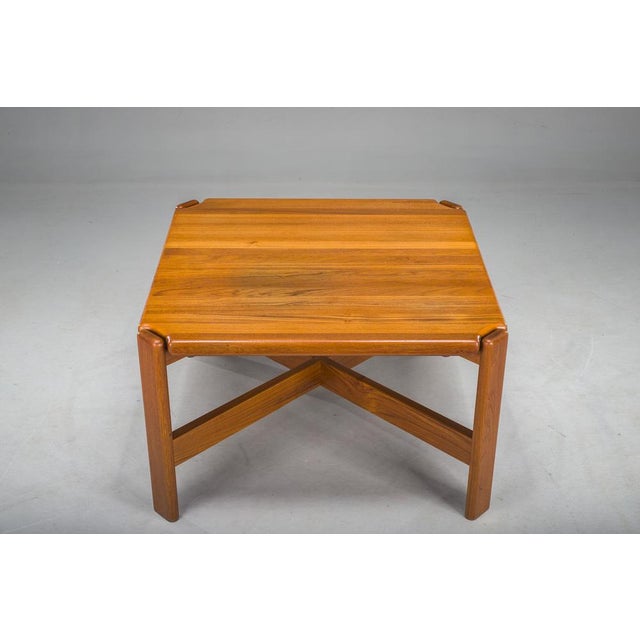 1960s Danish Teak Coffee Table attributed to Niels Bach, 1960s For Sale - Image 5 of 11