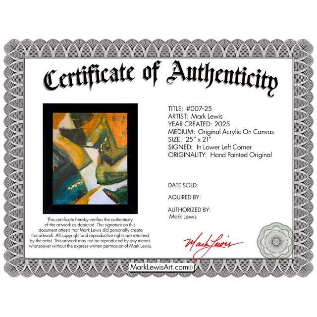 The Provenance This original work is offered directly from the private collection of the artist's family, ensuring an...