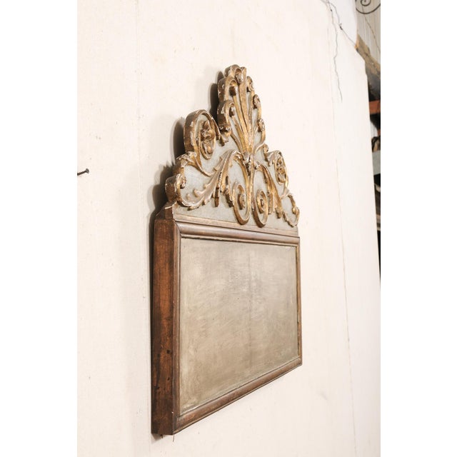 Wood Early 20th Century Italian Wooden Wall Plaque W/ Shell Crest For Sale - Image 7 of 10