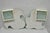 Vintage Mid Century Modern Green Theater Mask Shadowbox Wall Pocket Shelf - Pair For Sale - Image 14 of 17
