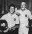 Vintage Photo. The American Actor Paul Newman with Mario Andretti.