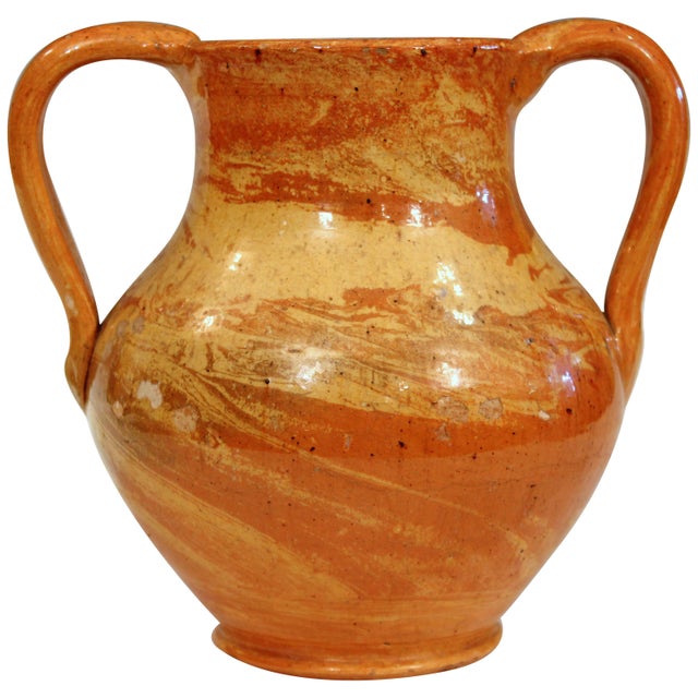 North Carolina Pottery Agate Ware Antique Jonah Owen Early North State