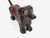 Folk Art Vintage Carved Hardwood Dachshund Sculpture For Sale - Image 3 of 8