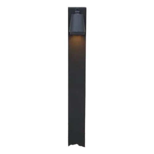 Tekna Wilford Led Post Light in Wood With Dark Bronze For Sale