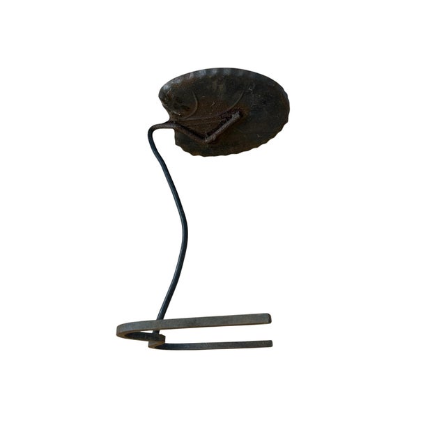 John Salterini Vintage Black Salterini Lilly Pad Table For Sale - Image 4 of 6