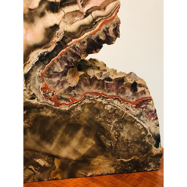 Mid 20th Century Scale Petrified Wood Sculptures Chairish
