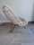 White Raton and Bamboo Lounge Chair Attributed to Janine Abraham & Dirk Jan Rol France Wrought 1950s For Sale In Naples, FL - Image 6 of 7