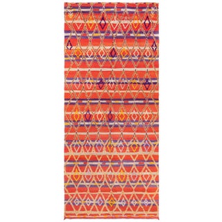 Vibrant Vintage Moroccan Rug Doris Leslie Blau For Sale