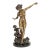 1990s Art Deco/Nouveau Nude Sculpture Bronze with Pixy For Sale