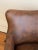 Animal Skin Timothy Oulton “Coffee Leather” Side Chair For Sale - Image 7 of 13