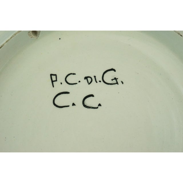 Ceramic Plates from F.A.C.I, Italy, 1930s, Set of 2 For Sale - Image 16 of 17