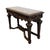 Ashley Furniture Casa Mollino Mediterranean Old World Style 54" Console Table - Dark Brown Finish W. Granite Top T953-4 For Sale - Image 4 of 9