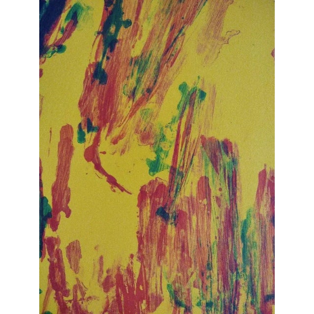 Bengt Lindstrom, Composition, 1985, Lithograph For Sale - Image 4 of 8