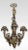 Pair of impressive large-scale mid-19th century French Louis XIV style gilt bronze three-arm sconces. The richly designed...
