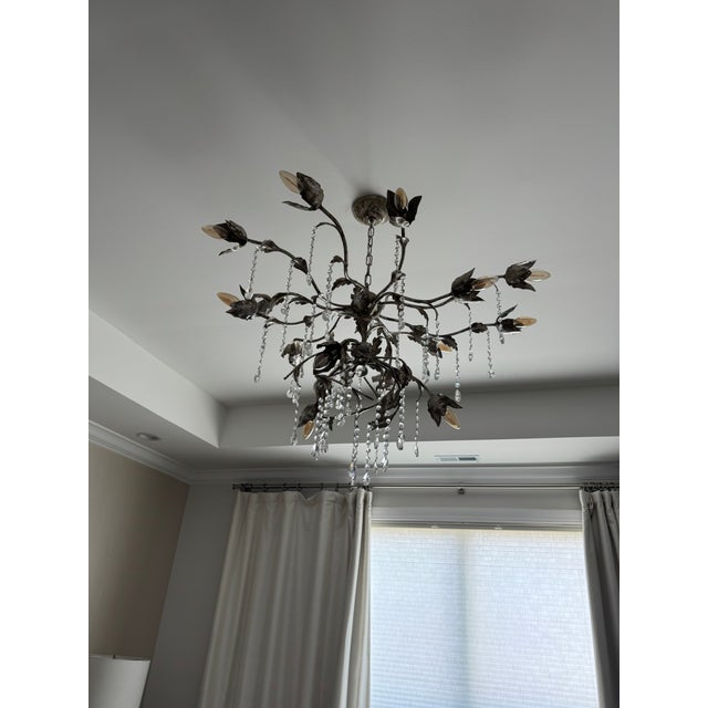 Arhaus Vittico Round Chandelier From Arhaus For Sale - Image 4 of 4