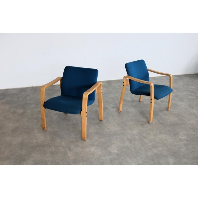 Mid-Century Modern Vintage Armchair, Sweden, 1980s For Sale - Image 3 of 9