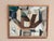 Original Vintage Swedish Oil on Canvas – “Komposition” by Arne Tengblad – Signed – Framed – 40 × 50 cm (15.7" × 19.7")...