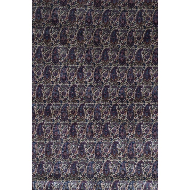 Traditional Extremely Fine Antique Persian Silk Mohtasham Kashan Rug 4'2" X 6’9" For Sale - Image 3 of 10