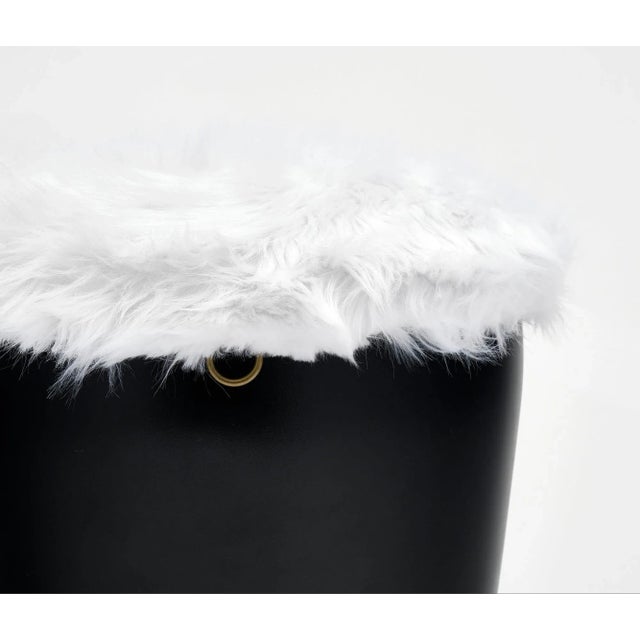 Italian Mid-Century Stool For Sale - Image 9 of 11