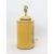 Chinoiserie A Pair of Vintage English Chinoiserie Hand-Painted Yellow Tea Canister Table Lamps For Sale - Image 3 of 8