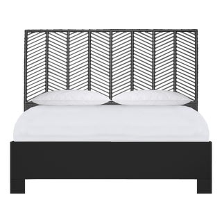 Liam Standard Bed King - Black For Sale