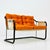1970's Bauhaus tubular canvas sling 2 seat sofa Vintage 2 seater sofa from the 1970s. Brown Tubular steel frame with...