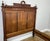 Antique French Style Oak Double Bed Frame For Sale - Image 13 of 18