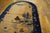 Art Deco 1920s Tan Beige Scene Pictorial Antique Chinese Art Deco Oval Rug 3' X 5'8" Handknotted Wool Carpet For Sale - Image 3 of 4