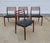 1960s Danish j.l. Moller Teak Dining Chairs Set/4 For Sale - Image 10 of 15