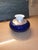 Cobalt Blue and Gold Hutschen Reuther Vase For Sale - Image 12 of 14