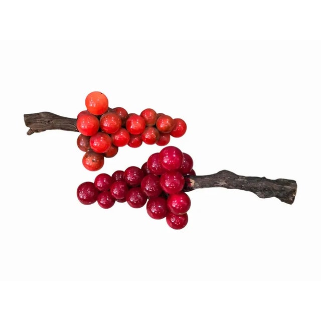 Vintage Italian Alabaster Grapes, 1950s For Sale - Image 12 of 13