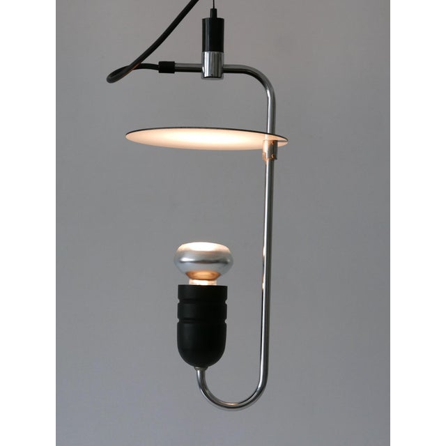 Mid-Century Minimalistic Modern Pendant Lamp from Oluce, Italy, 1970s For Sale - Image 13 of 18